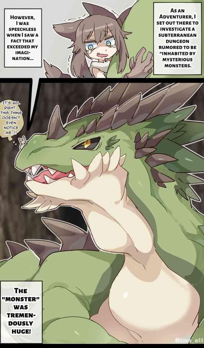 giant dragon unaware vore cover