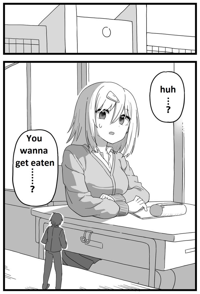 doushitemo onnanoko ni taberaretai manga manga he really wants to be eaten by a girl cover